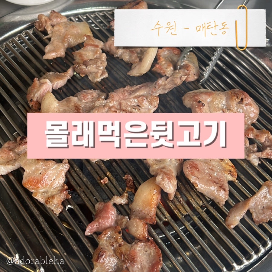 몰래먹은뒷고기 사진 1