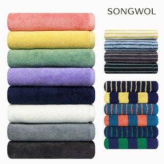  송월 30수 40수 호텔수건 130-220g - 고중량 부드러운 타올 10장