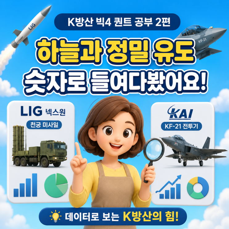 K방산 주식 공부 2편 2026 — LIG넥스원 <b>KAI</b> 퀀트로... 