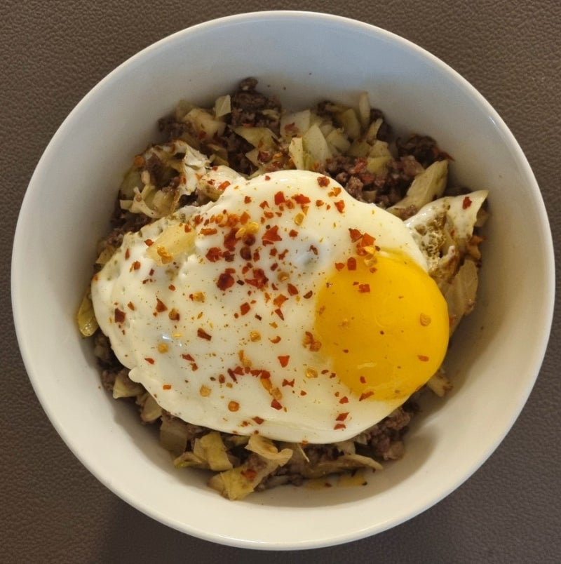 불맛입힌 소고기 양배추 덮밥 레시피