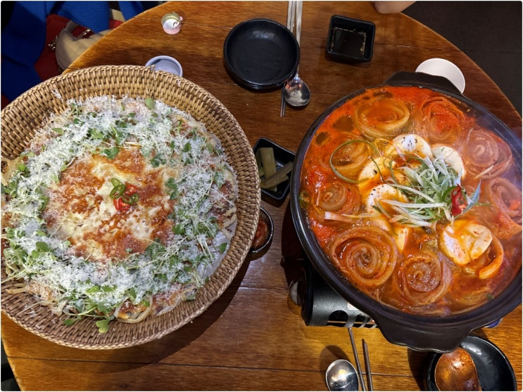  합정 술집 한량 순두부김치전골 하이볼 술자리