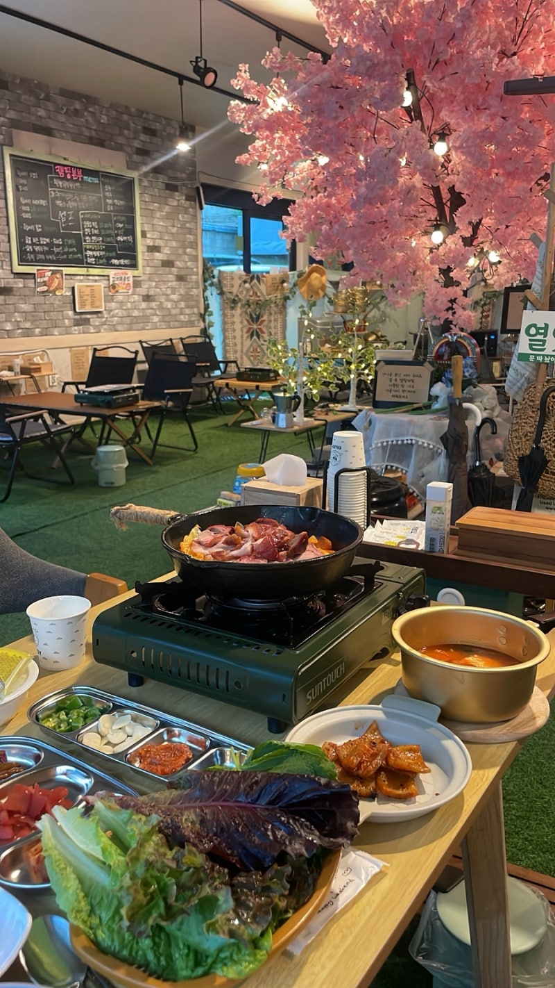 원주맛집 캠핑 감성 가득한 원주항아리바베큐식당, 원주 캠핑본부