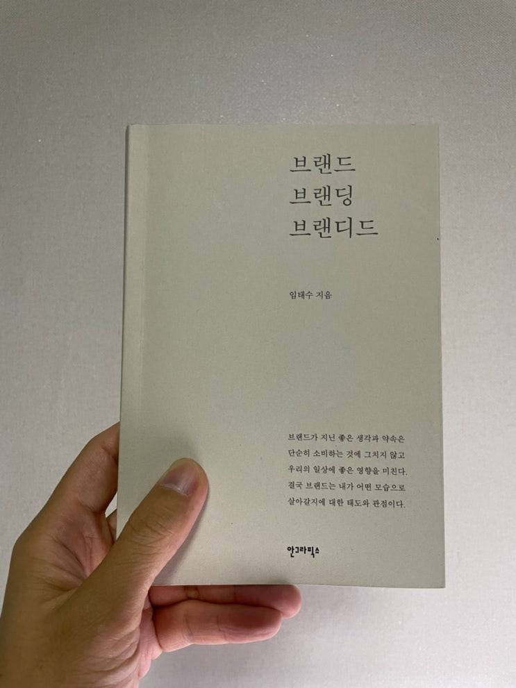  브랜드 브랜딩 브랜디드_임태수 지음