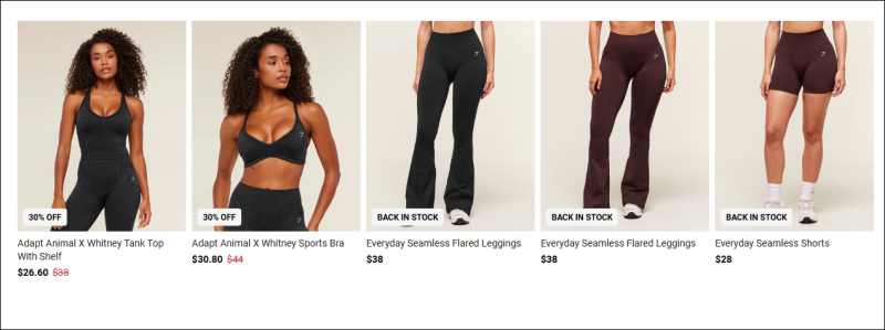 짐샤크 직구 Gymshark 요가복 레깅스 반팔티 운동복 헬스복