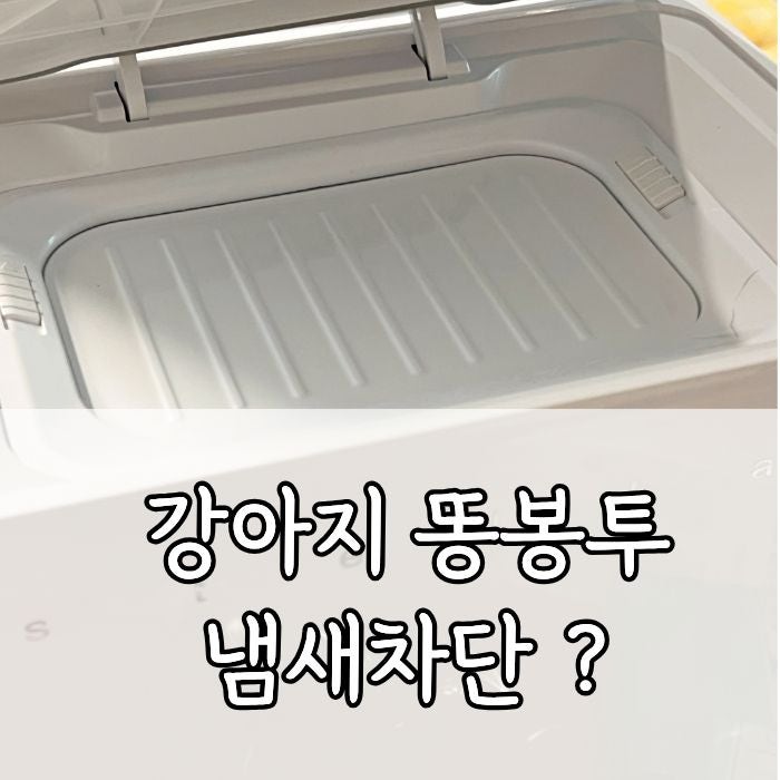 강아지 똥봉투 냄새차단 휴지통 매직캔 후기