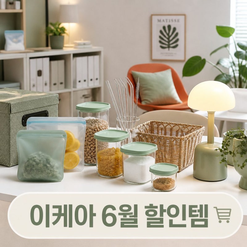 이케아 온라인몰 추천템 6월 할인상품은?
