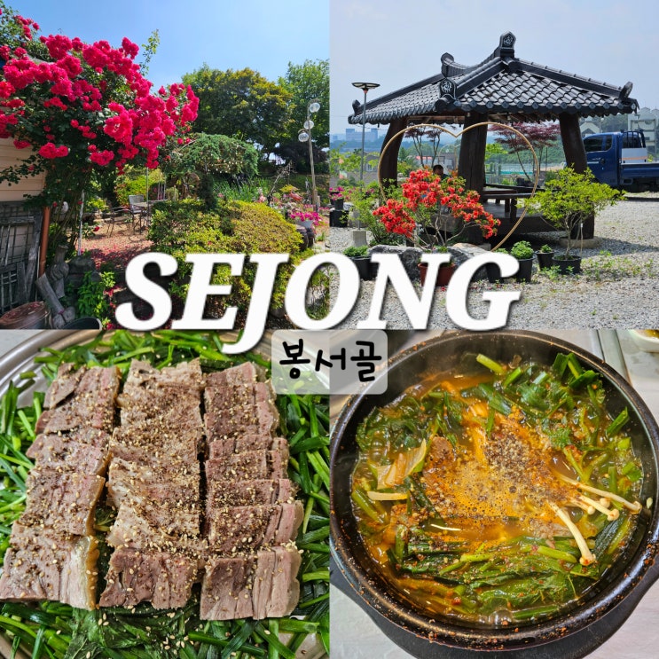  세종 흑염소 봉서골 현지인이 추천하는 세종시 한식 맛집