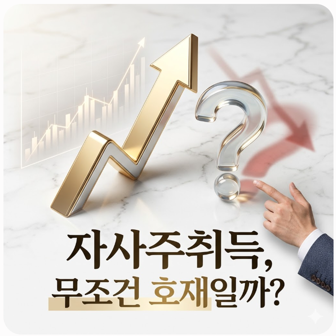  자사주취득이란? 무조건 호재로 작용할까?