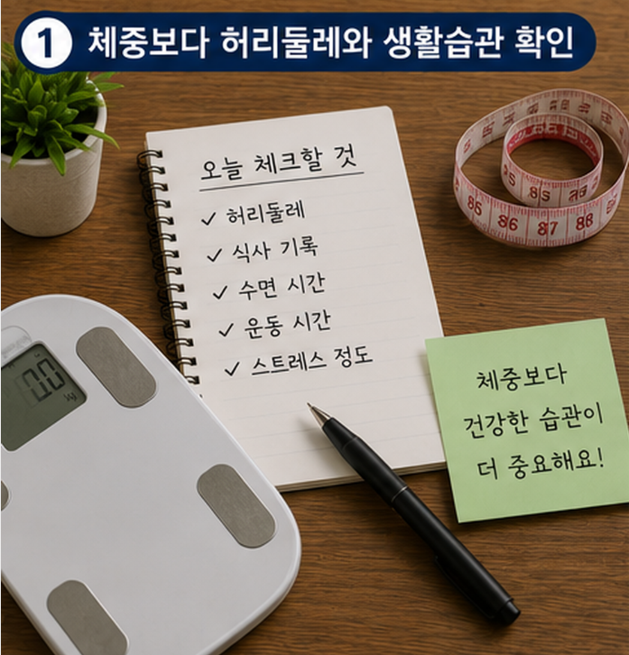 갱년기 체중 증가, 부모님 복부비만·식사관리 10분 체크