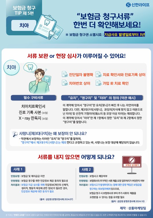 치아보험 청구 서류 완벽 가이드! (치아 번호, 치과 의학 약어 총정리)