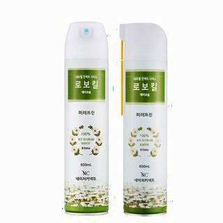  로보킬대롱형600ml - 국화꽃 성분 살충제 좀벌레 빈대 퇴치