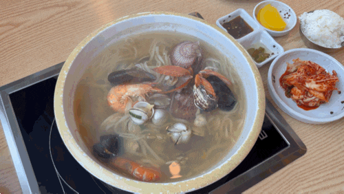 [부산/기장] 기장 송정 현지인이 추천하는 오시리아 점심 동부산 맛집 용궁해물칼국수 솔직....