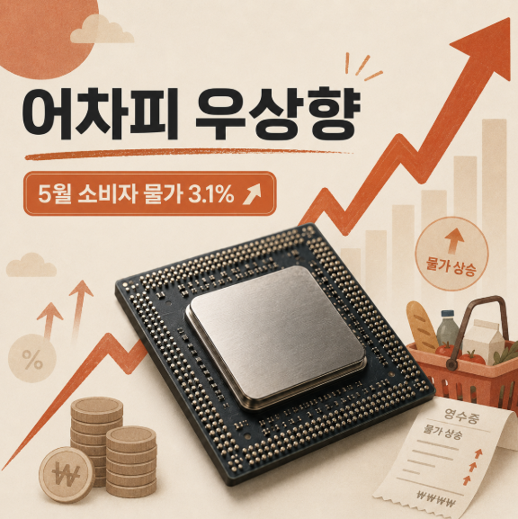 5월 <b>소비자 물가</b> 사상 <b>최고</b>? 어차피 반도체는 오를텐데