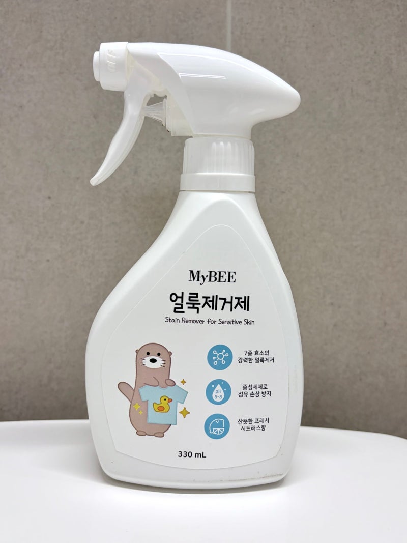 [마이비 얼룩제거제] 아기옷 얼룩제거 과일물세탁 온가족 세탁세제