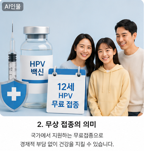  부산 12세 HPV 무료접종, 왜 '지금'이 중요한지?