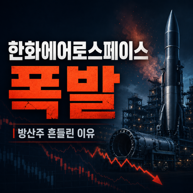  한화에어로스페이스 폭발 방산주가 흔들린 이유와 시장이 보는 핵심 변수