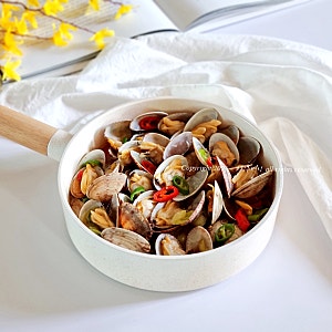 바지락술찜 레시피 소주안주 추천 바지락요리 조개술찜