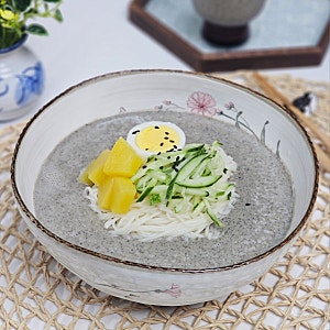 고소함 폭발 서리태 콩국수 만들기 레시피 검은콩국수 콩국물 콩 삶는법