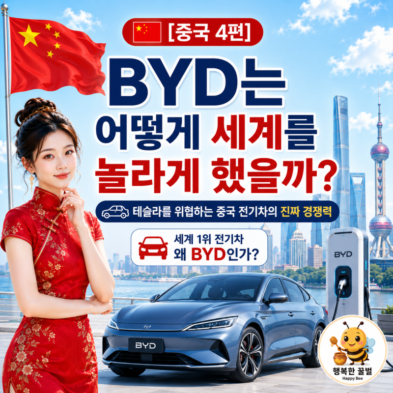 [중국 4편] BYD는 어떻게 세계를 놀라게 했을까? : 테슬라를 위협하는 중국 전기차의 진짜 경쟁....