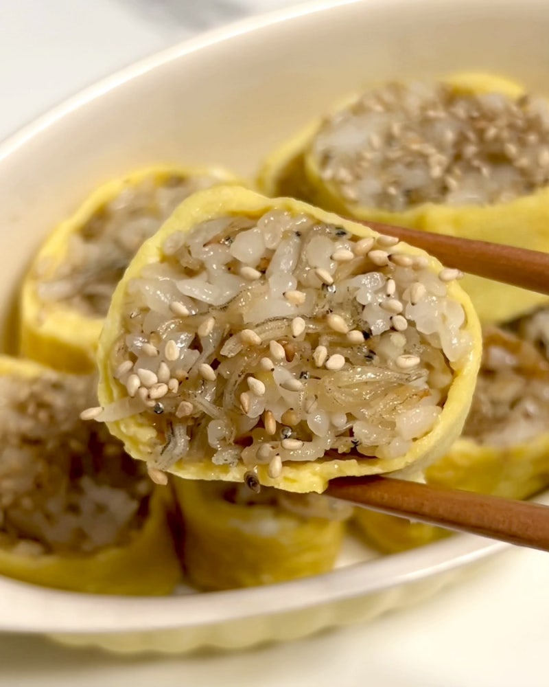 멸치주먹밥 계란말이로 더 맛있는 레시피