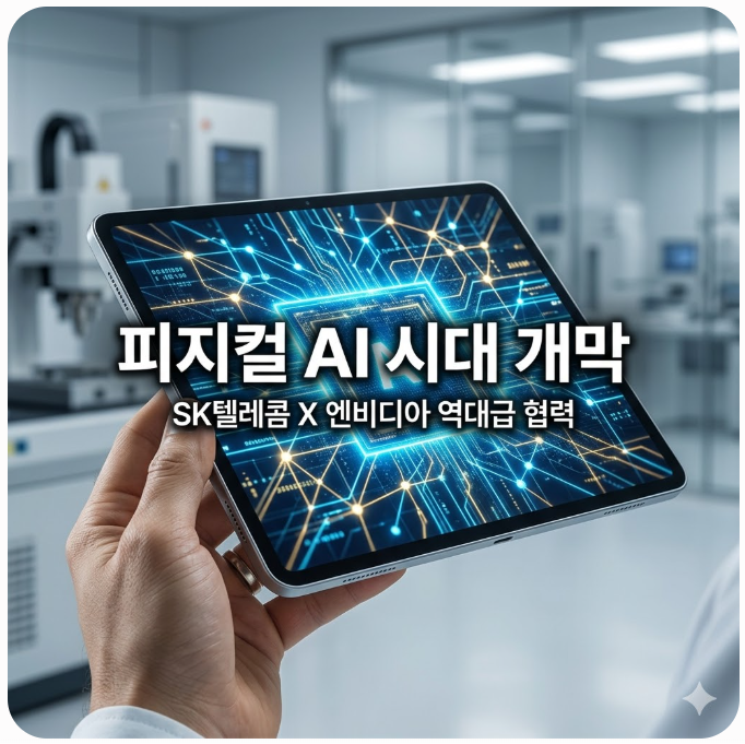  피지컬 AI 시대 개막! SK텔레콤과 엔비디아의 역대급 협력