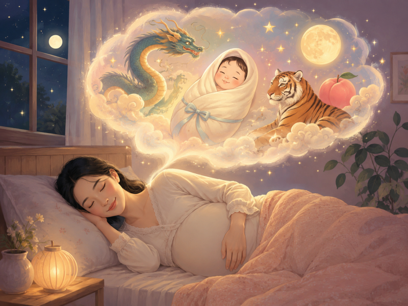 재미로 보는 태몽 종류 해석 성별