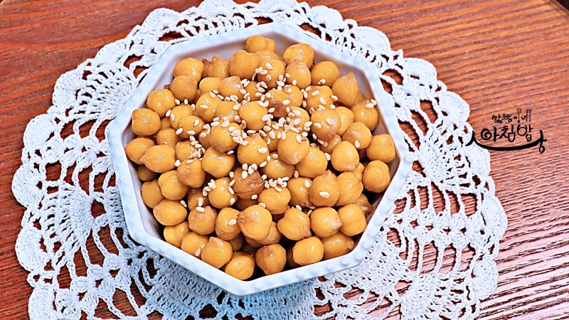 당뇨반찬 당뇨식단에 좋은 병아리콩 조림 레시피