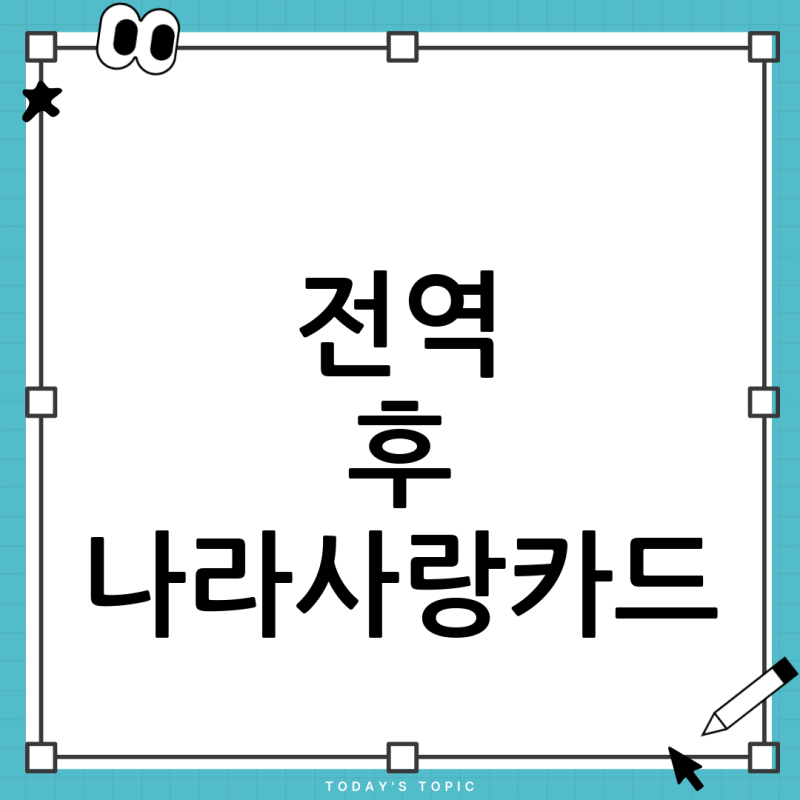 2기 나라사랑카드(IBK, KB) 전역 후 사용, 혜택 완벽 정리! 아직도 쓸만할까?