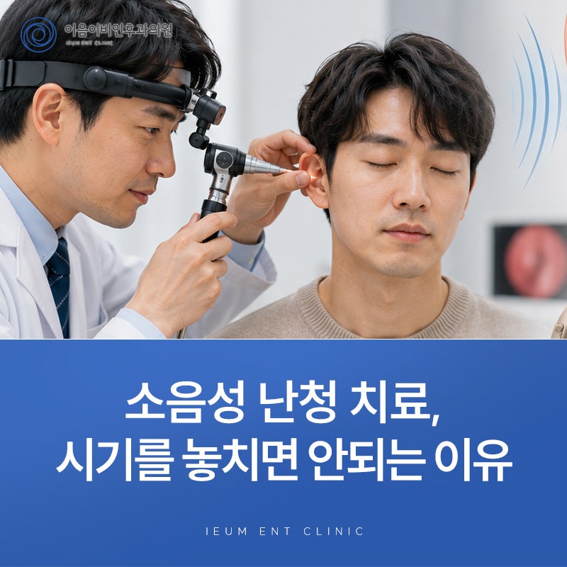 소음성 난청 치료, 소리가 예전 같지 않다면