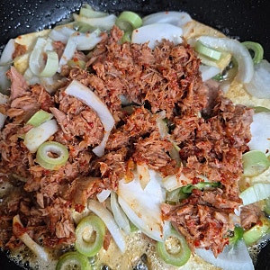 매콤 칼칼한 참치두부조림 황금레시피(백종원레시피)