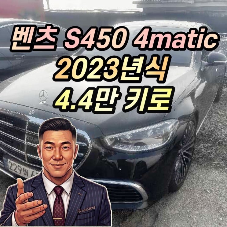  벤츠 S450 4Matic 2023년식 법원경매 2025타경64457