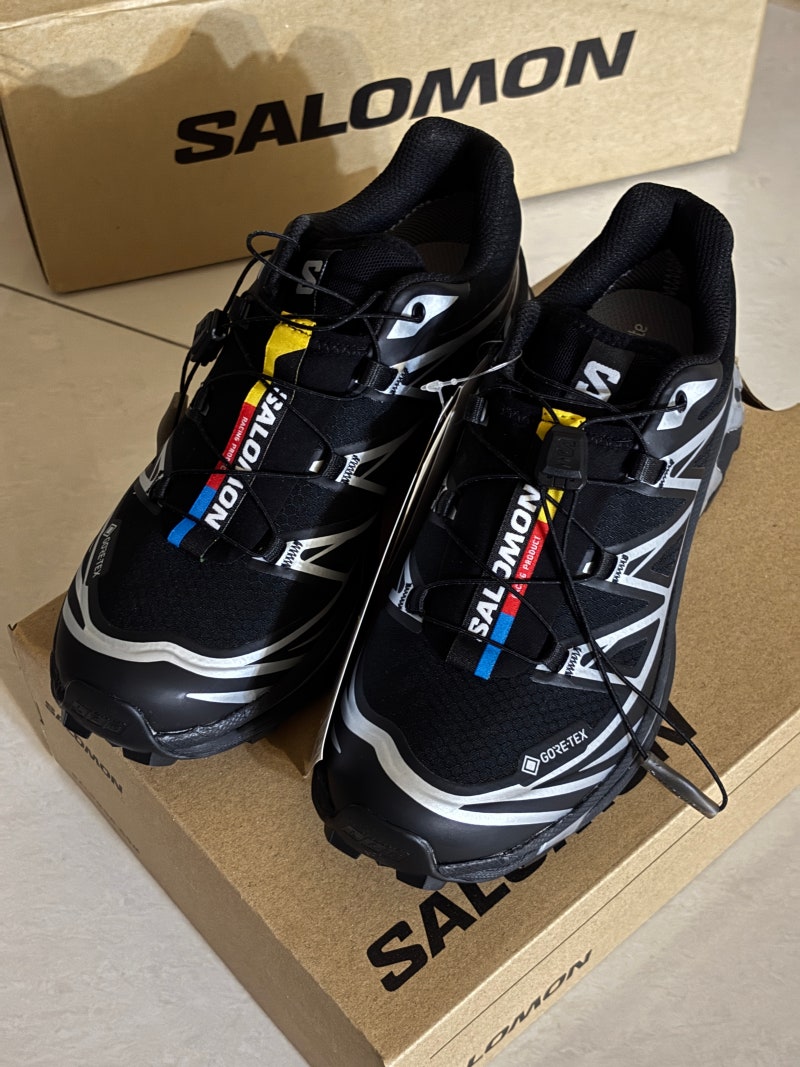 살로몬 XT-6 GTX 블랙 230사이즈 후기