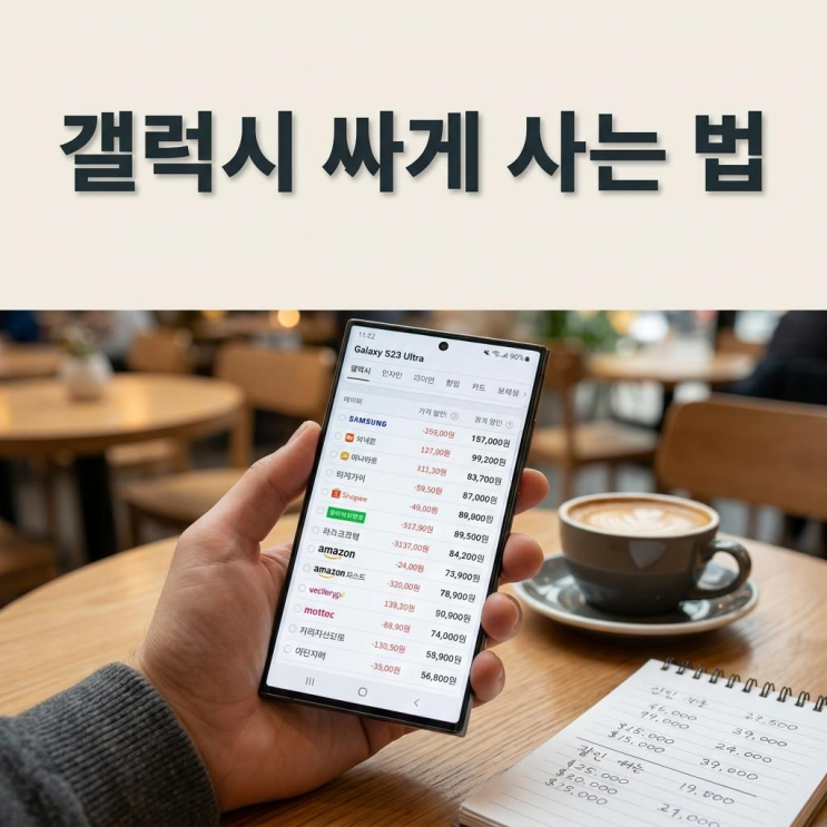  제주 휴대폰 성지 갤럭시 싸게 사는 법 알기