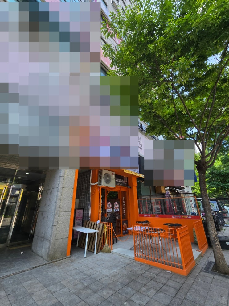  성남시 분당구 서현동(서현로) 오픈식당 전기온수기 설치 작업 입니다.