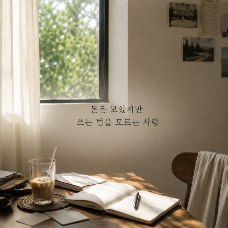 돈은 모았지만 쓰는 법을 모르는 사람