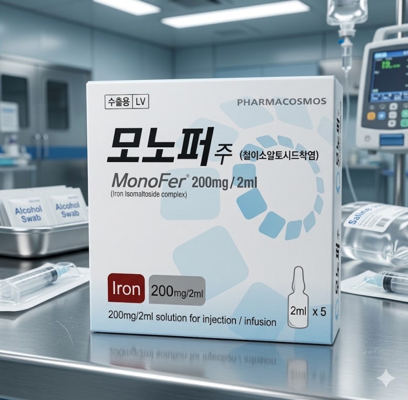 모노퍼주 빈혈 철분주사 효과와 부작용 핵심 정리