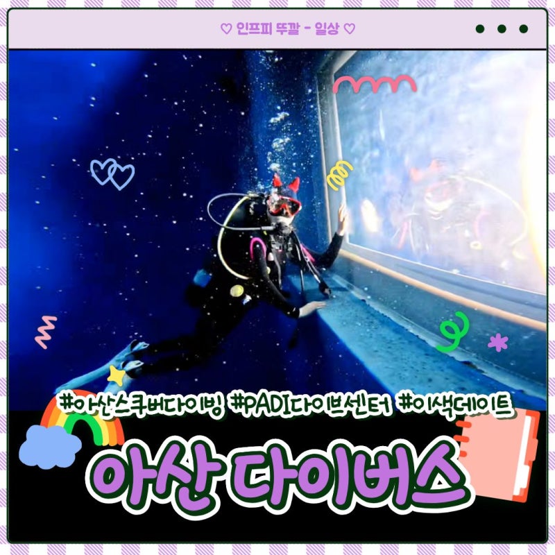 아산 다이버스:) PADI 다이브센터 아산 스쿠버다이빙 강습 후기