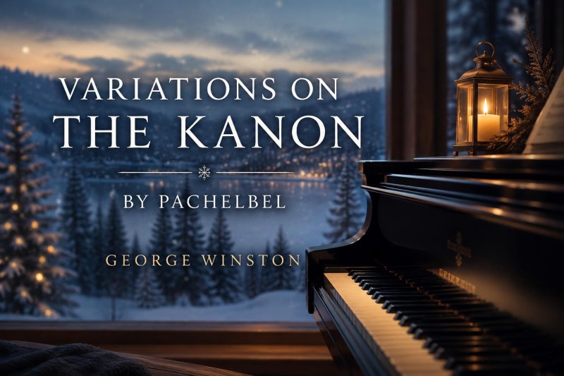 조지 윈스턴 캐논 변주곡 (Variations on the Kanon by Pachelbel) 피아노 악보
