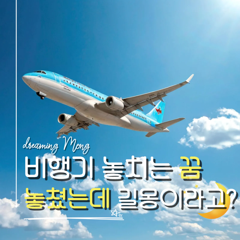 비행기 놓치는 꿈 해몽, 기회를 놓친다는 뜻일까?
