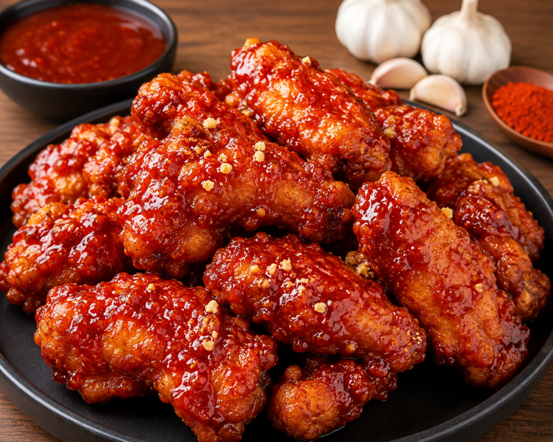 교촌치킨 레드소스 레시피! 매콤달콤 중독성 강한 양념치킨 소스 만들기 (약 320kcal / 조리시....