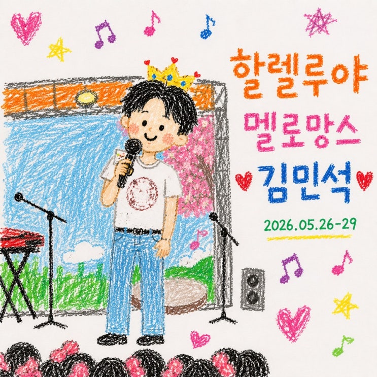 2026.05.26-28 | 할렐루야 <b>멜로망스 김민석</b> 오셨네