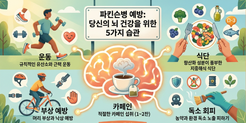 파킨슨병에 걸리지 않는 방법
