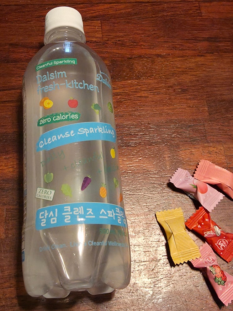  달심 클렌즈 스파클링 제로탄산음료 후기, 여름 탄산수 대신 스파클링워터