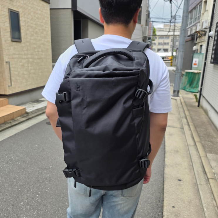  여행용 노트북 백팩 추천 40L 탐탁 기내용 가방 후기