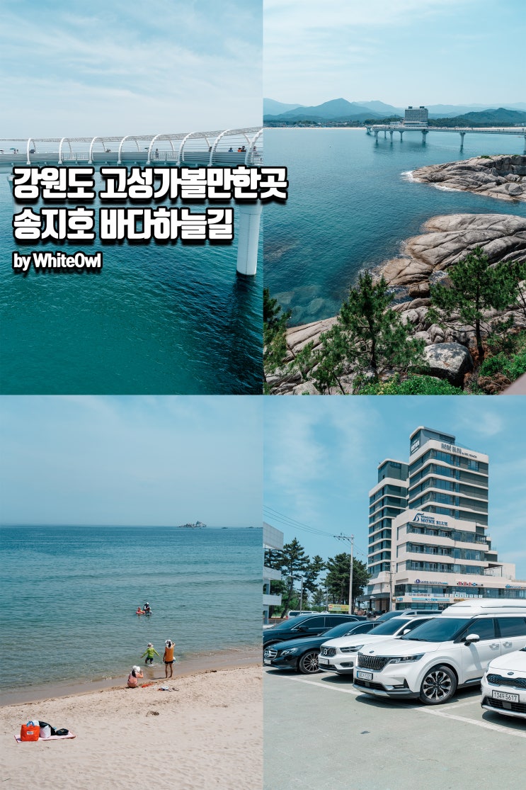  강원도 고성가볼만한곳 송지호 바다하늘길 호텔 르네블루 바이 쏠비치