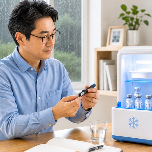 장마철 당뇨 환자 주의사항 | 인슐린 보관법과 식중독 예방