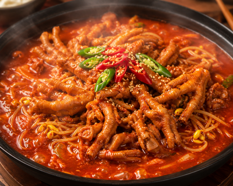 ️ 한신포차 국물닭발 레시피! 화끈한 매운맛과 깊은 감칠맛의 술안주 끝판왕 (약 850kcal / 조....