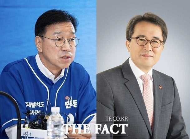 2026년 제주도지사 여론 출구조사 위성곤 VS 문성유 여론조사 당선 가능성 후보