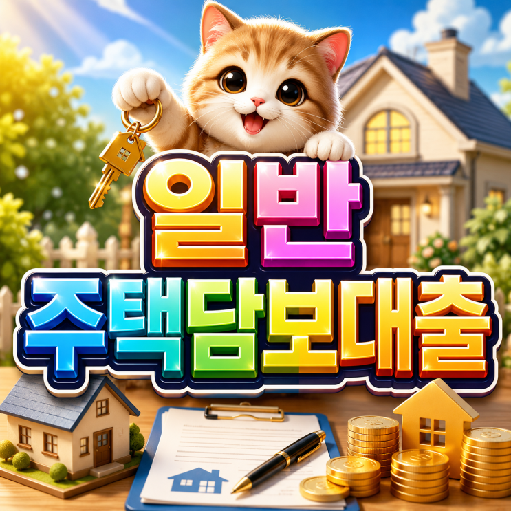  2026 일반주택담보대출 받을 수 있는 최대 금액과 핵심 혜택은!?