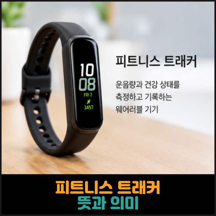  피트니스 트래커 뜻과 의미